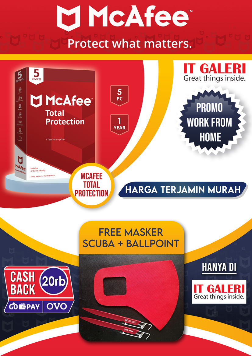 mcafee total protection 5 users
